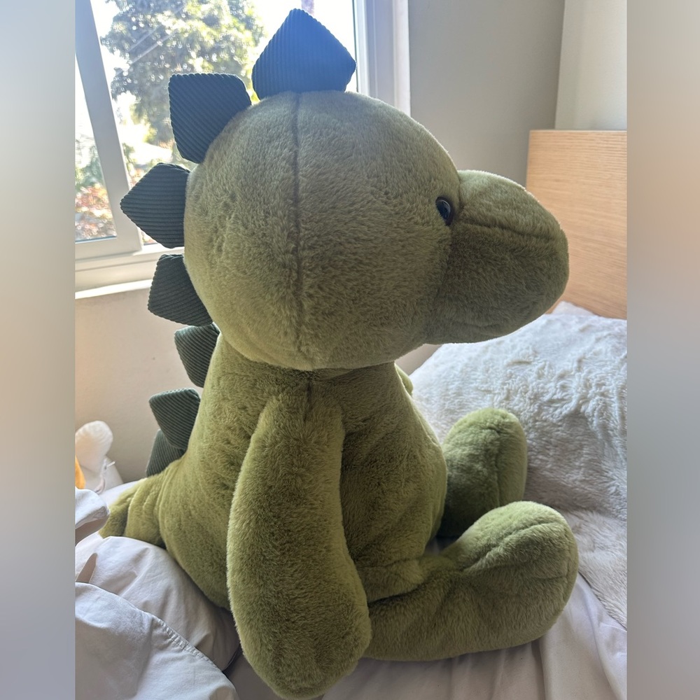 Jumbo dinosaur plushie